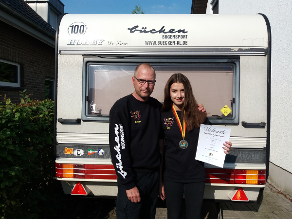 BOGENSCHÜTZIN VOM SFB GELDERN-WALBECK ERREICHTE DIE SILBERMEDAILLE BEI DER DEUTSCHEN MEISTERSCHAFT 3D IN VOLKMARSHAUSEN